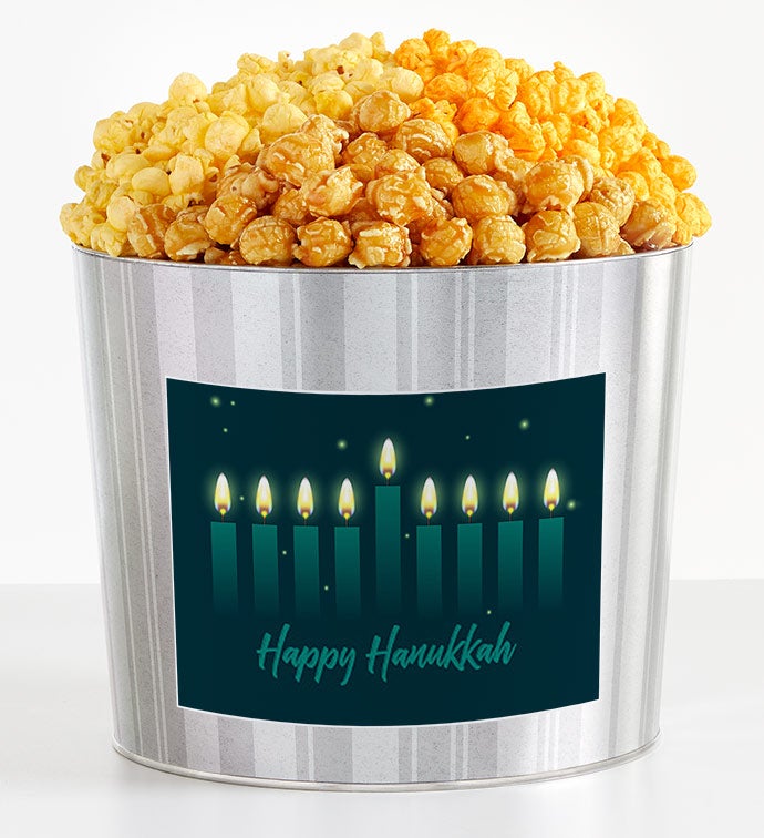 Tins With Pop® Happy Hanukkah Candle Lights
